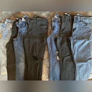 Barely worn rockstar old navy Jeans